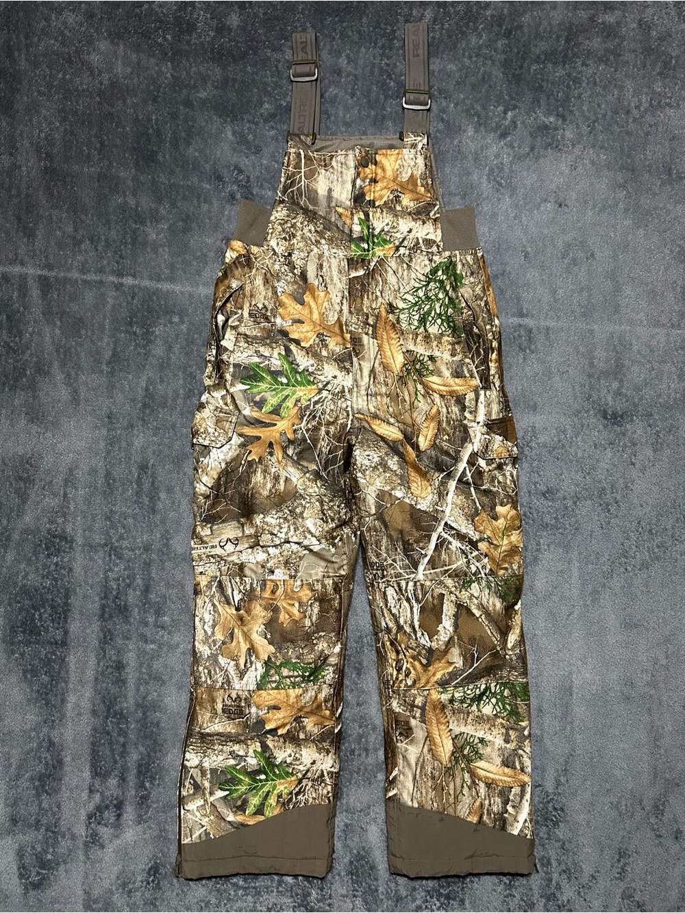 Realtree Camouflage Hunting Bib Overalls